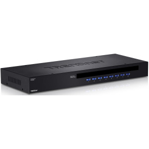 TRENDnet TK-803R 8-Port Rackmount KVM Switch, 2048 x 1536 VGA resolution, Plug & Play